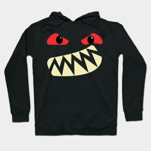 Angry monster face Hoodie